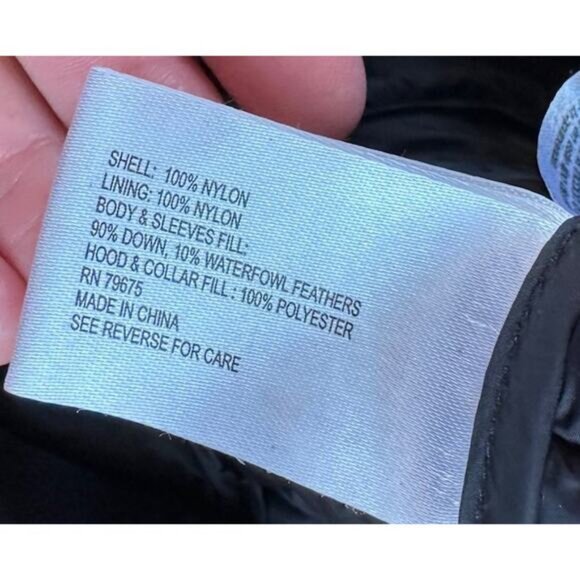 Michael Kors Packable Down Fill Jacket Size XS Women’s Black - Picture 4 of 8